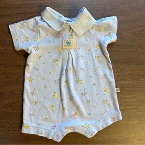 Baby Vintage Carter's John Lennon Blue Animals Bodysuit Clothes One Piece 6-9 M